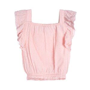 Epic Threads Big Girls All Over Print Woven Top, Size M